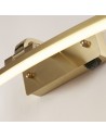 Searchlight® I Лампа за картина Santorini - сатениран месинг и полиран метал I 1 x LED - 79822-50SB - 3