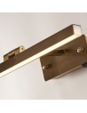 Searchlight® I Лампа за картина Corfu - сатениран месинг I 1 x LED - 79824-40SB - 3