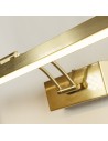 Searchlight® I Лампа за картина Rhodes - сатениран месинг I 1 x LED - 79825-60SB - 3