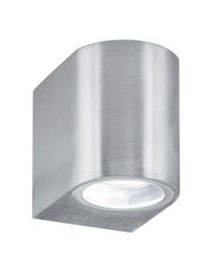 Searchlight® I Външен аплик Eiffel - сатенено сребриста, прозрачна и матирана I 1 x GU10 - 8008-1SS-LED - Цена | LEDs4economy
