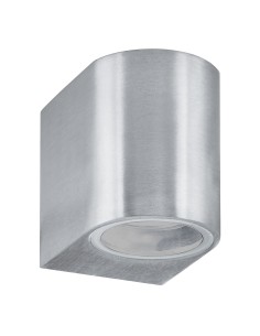 Searchlight® I Външен аплик Eiffel - сатенено сребриста, прозрачна и матирана I 1 x GU10 - 8008-1SS-LED - Цена | LEDs4economy 2