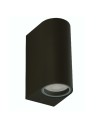 Searchlight® I Аплик Eiffel фасада, рустикално кафява, прозрачна и матирана I 2 x GU10 - 8008-2RUS-LED - 2