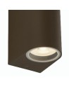 Searchlight® I Аплик Eiffel фасада, рустикално кафява, прозрачна и матирана I 2 x GU10 - 8008-2RUS-LED - 3