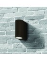 Searchlight® I Аплик Eiffel фасада, рустикално кафява, прозрачна и матирана I 2 x GU10 - 8008-2RUS-LED - 5