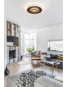 Searchlight® I LED плафон Lumadisc, матово черно I 1 x LED - 80780-46BK - 5