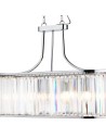 Searchlight® I Пендел Victoria - хромиран метал и прозрачен кристал I 5 x E27 - 8095-5CC - 3