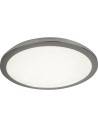 Searchlight® I LED плафон Scilly - Хром метал и кристален пясък I 1 x LED - 8100-30CC