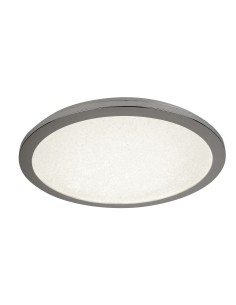 Searchlight® I LED плафон Scilly - хром и кристален пясък, IP44 I 1 x LED - 8100-40CC - Цена | LEDs4economy