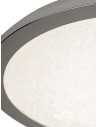 Searchlight® I LED плафон Scilly - хром и кристален пясък, IP44 I 1 x LED - 8100-40CC - 3