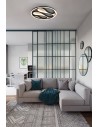 Searchlight® I LED плафон Zendisc, матово черно I 1 x LED - 81100-39BK - 5