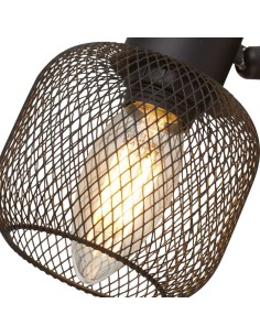 Searchlight® I Спот Meshy - черен метал I 4 x E14 - 81201-4BK - Цена | LEDs4economy 2