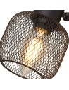 Searchlight® I Спот Meshy - черен метал I 4 x E14 - 81201-4BK - 2