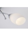 Searchlight® I Плафон Opera - Хромиран метал и Опалово стъкло I 3 x G9 - 8183-3CC - 3