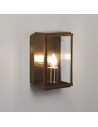 Searchlight® I Външен аплик Box - рустик кафява и стъклена I 1 x E27 - 8204RUS - 5