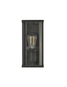 Searchlight® I Външен аплик Picadilly - сив метал и поликарбонат I 1 x E27 - 8208GY - 2