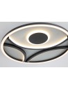 Searchlight® I LED плафон Zendisc, матово черно I 1 x LED - 82100-39BK - 3