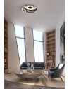 Searchlight® I LED плафон Zendisc, матово черно I 1 x LED - 82100-39BK - 5