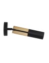 Searchlight® I Аплик Merrygold - черен метал и кехлибарен акрил I 1 x GU10 - 82122-1BK - 2