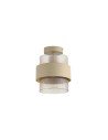 Searchlight® I Пендел Royal, конвертируема в Плафона, пясъчен метал I 1 x E27 - 82431-1SA - 2
