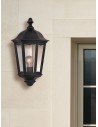 Searchlight® I Фенер Alex - черен метал и стъкло I 1 x E27 - 82505BK - 5
