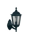 Searchlight® I Фенер Alex - черен метал и стъкло I 1 x E27 - 82530BK - 2