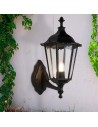 Searchlight® I Фенер Alex - черен метал и стъкло I 1 x E27 - 82530BK - 5