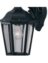 Searchlight® I Фенер Alex - черен метал и стъкло I 1 x E27 - 82531BK - 3