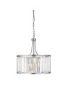 Searchlight® I Пендел Victoria - хромиран метал и прозрачен кристал I 5 x E27 - 8295-5CC - 2