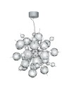 Searchlight® I Пендел Molecule - полиран хромиран метал и стъкло I 12 x G4 - 8312-12CC