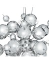 Searchlight® I Пендел Molecule - полиран хромиран метал и стъкло I 12 x G4 - 8312-12CC - 3
