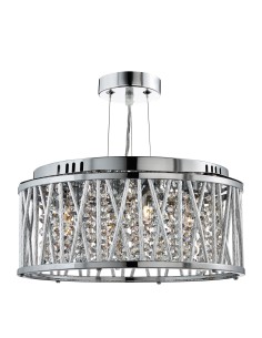 Searchlight® I Полилей Elise - хромиран метал и кристал I 3 x G9 - 8333-3CC - Цена | LEDs4economy 2