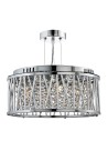 Searchlight® I Полилей Elise - хромиран метал и кристал I 3 x G9 - 8333-3CC - 2