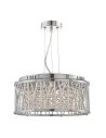 Searchlight® I Полилей Elise - хромиран метал и кристал I 4 x G9 - 8334-4CC