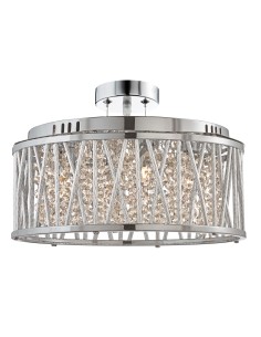 Searchlight® I Полилей Elise - Хром и кристал I 5 x G9 - 8335-5CC - Цена | LEDs4economy
