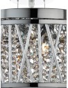 Searchlight® I Полилей Elise - Хром и кристал I 5 x G9 - 8335-5CC - 3