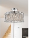 Searchlight® I Полилей Elise - Хром и кристал I 5 x G9 - 8335-5CC - 5