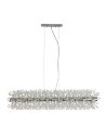 Searchlight® I Пендел Sunburst - Хромиран метал и стъклени мъниста I 16 x G9 - 83420-16CC - 2