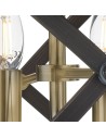 Searchlight® I Hoopla Плафон - бронзов метал I 4 x E14 - 8344-4BZ - 2