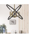 Searchlight® I Hoopla Плафон - бронзов метал I 4 x E14 - 8344-4BZ - 4
