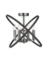 Searchlight® I Hoopla Плафон - калаен метал I 4 x E14 - 8344-4PW
