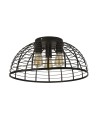 Searchlight® I Vision Cage плафон - матово черно метално покритие I 3 x E27 - 85981-3BK - 2