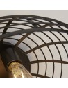 Searchlight® I Vision Cage плафон - матово черно метално покритие I 3 x E27 - 85981-3BK - 3