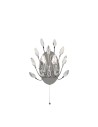 Searchlight® I Аплик Peacock - хромиран метал и кристал I 2 x G9 - 86012-2CC