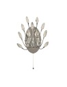 Searchlight® I Аплик Peacock - хромиран метал и кристал I 2 x G9 - 86012-2CC - 2