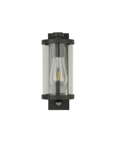 Searchlight® I Външен аплик Bakerloo - черен метал и поликарбонат I 1 x E27 - 8631BK - Цена | LEDs4economy 2