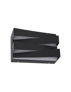 Searchlight® I LED Аплик Section, пясъчно черно метална I 1 x LED - 86410BK - Цена | LEDs4economy 2