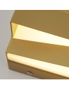 Searchlight® I LED Аплик Section, пясъчно златиста метална I 1 x LED - 86410GO - 3