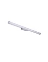 Searchlight® I Плафон Veritas за баня - хром и опал, поликарбонат I 1 x LED - 86431-90 - 2
