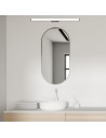 Searchlight® I Плафон Veritas за баня - хром и опал, поликарбонат I 1 x LED - 86431-90 - 5