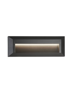 Searchlight® I Външен аплик Ankle - тъмносив метал и матирано стъкло I 1 x LED - 8732GY - Цена | LEDs4economy
